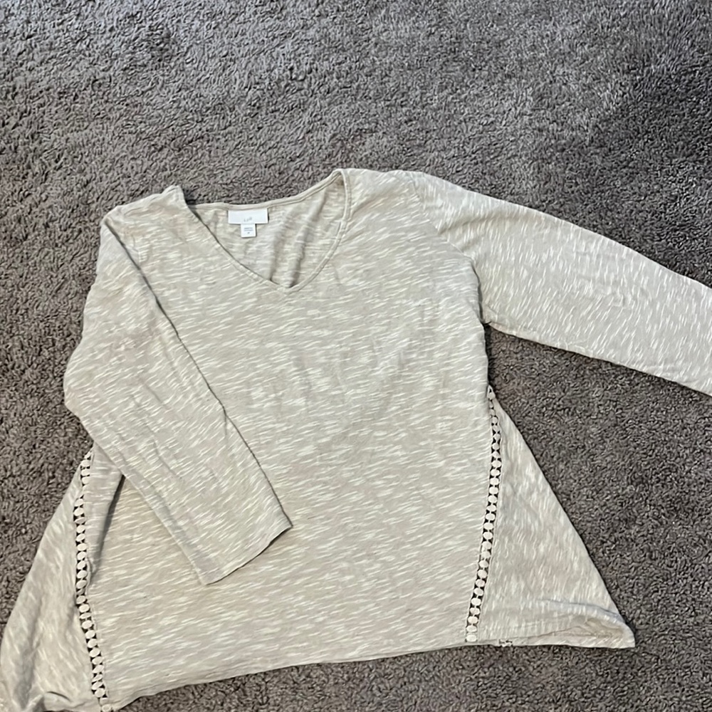 J. Jill 3/4 sleeve shirt